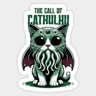 The Call of Cathulhu Sticker